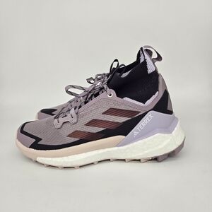 New adidas Terrex Free Hiker 2.0 Preloved Fig Women's Trail Running Shoes Size 6
